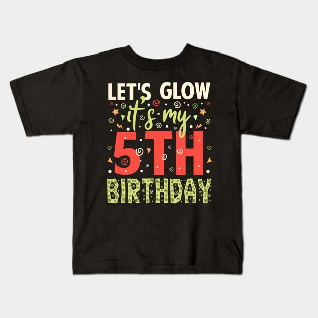 Its My 5th Birthday Gift Kids T-Shirt by Tesszero